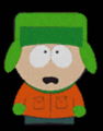 A picture of the cartoon character Kyle from South Park with a horrified look on his face.